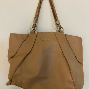 Cole Haan Camel Leather Tote